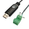 DSD TECH SH-U13 USB to RS485 adapter with Alligator Clips