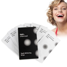 Bamboo Charcoal Teeth Whitening Stickers – 14 Stück – Natürliches Aufhellungsset Mit Aktivkohle Für Weiße Zähne, Entfernt Verfärbungen, Einfache Anwendung, Lang Anhaltende Ergebnisse