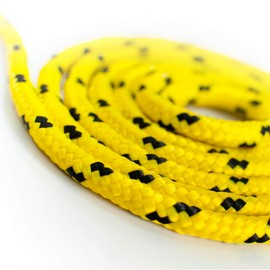 10m yellow polypropylene rope poly cord 10mm
