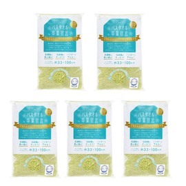 Bulk Purchase Bath Towel, Graduate from Regular Bath Towels, Approx. 13.0 x 39.4 inches (33 x 100 cm), 100% Cotton, Made in Japan, Pistachio Green, 5