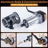 FoxAlien 1HP 710W 65mm Diameter Compact Palm Router for CNC
