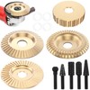 9Pcs Wood Carving Disc and Rotary Burr Rasp Set With