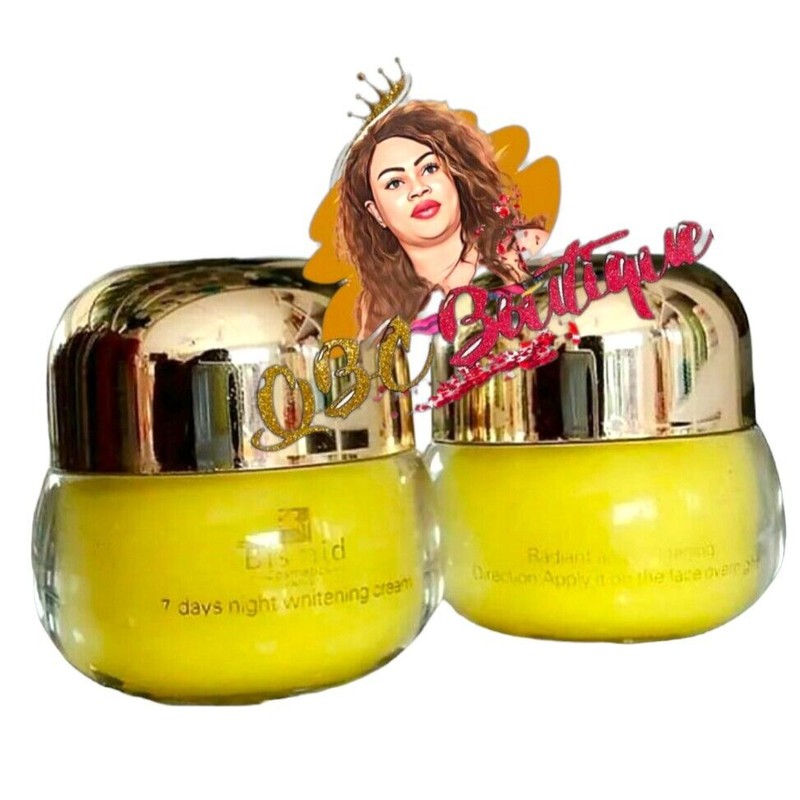 bimid Bismid 7days Shirley Night face cream 1pcs