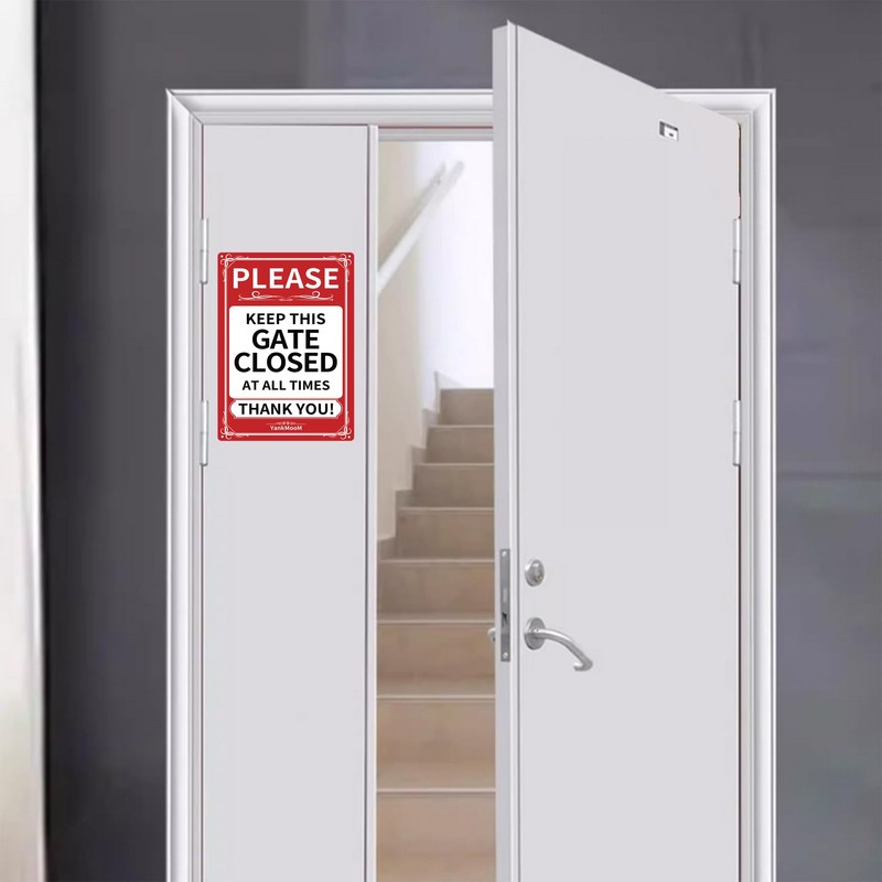 2 Pack Please Keep This Gate Closed At All Times