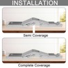 Hinges 90 Degree Cabinet Folding Hinge Pack of 4 Hidden