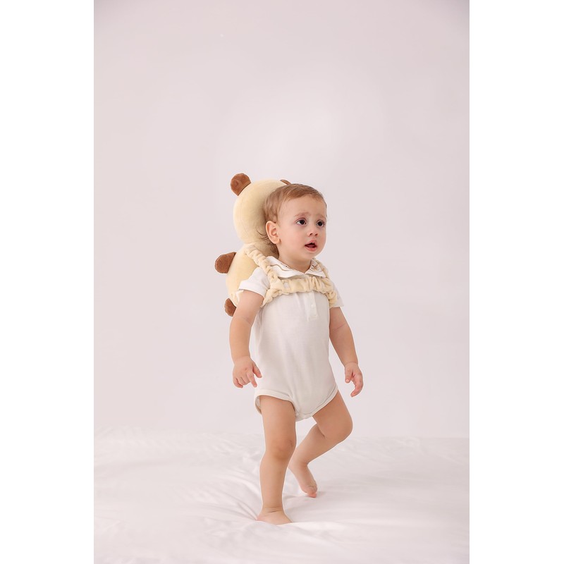 Feidoog Baby Head Protector Cushion Backpack with 3 Baby Knee