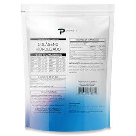 Primetech Nutrition Péptidos Colágeno Hidrolizado Polvo Puro