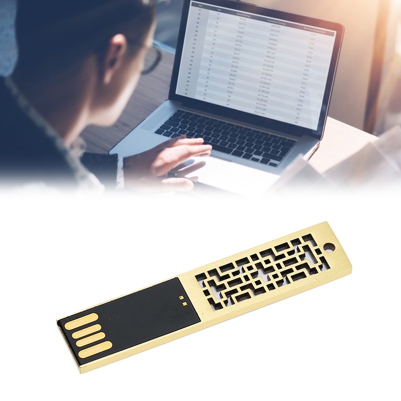 USB Flash Disk Portable Waterproof Metal 2.0 Drive Storage Memory