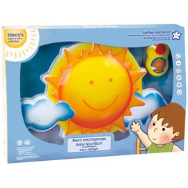 Bieco 04052659 Musical Night Light Sun – 33 x 22 x 5 cm