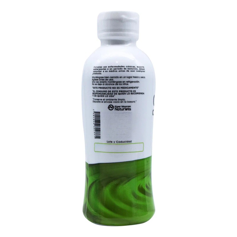 Clorofila Líquida Con Spirulina Hierbabuena 500 Ml Vidanat