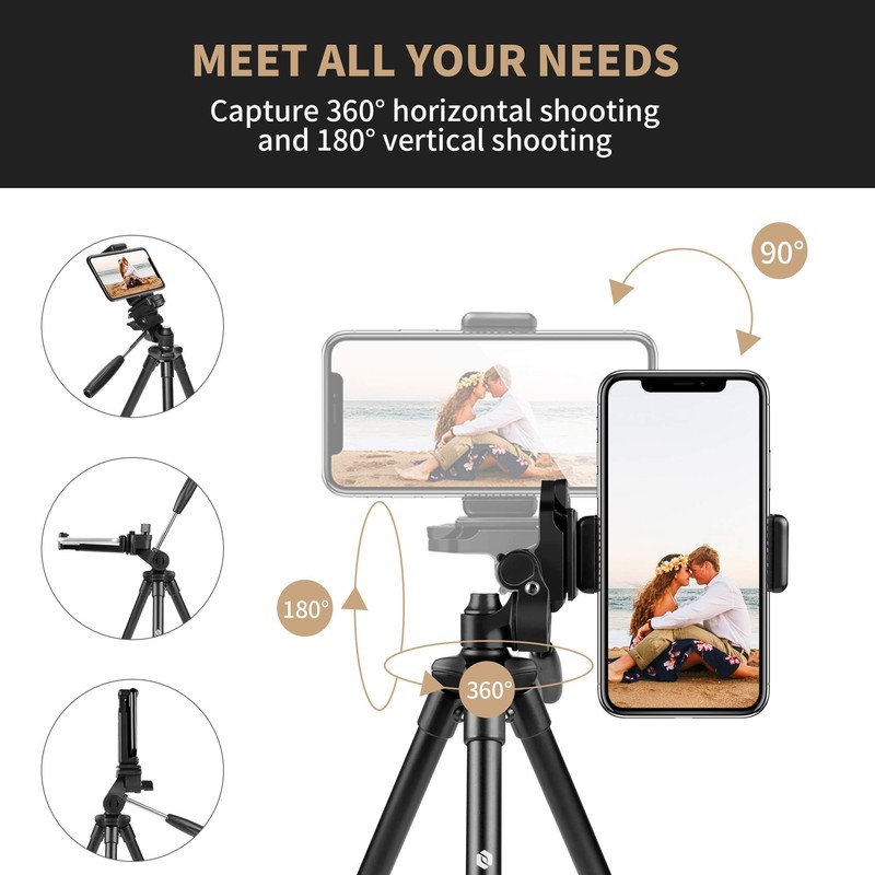 Fotopro 101CM Tripod Phone Travel Tripod for Camera FY 583
