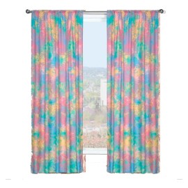 Elefantito Cortinas Pastel 2 Paneles De 1.30 X 2.20 Staining