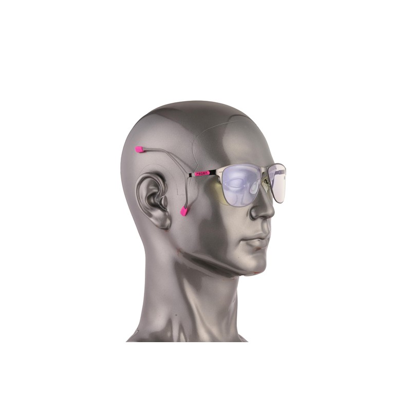 REGEN IGNIS Blue Light blocking gaming glasses in stainless steel,