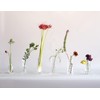 FOYER 2300068 Unbreakable Flower Base Polycarbonate, Stylish, Height 7.1 inches