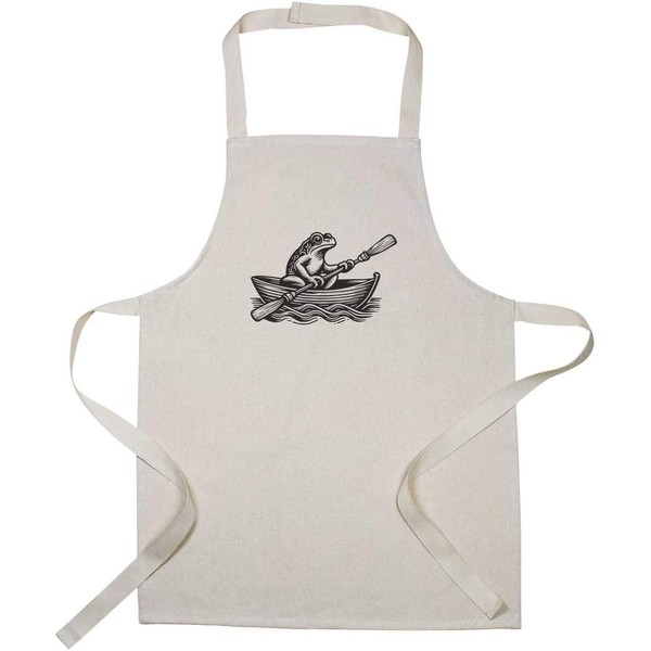 Azeeda 'Frog In A Rowing Boat' Kid’s Cooking Apron (AP00070505)