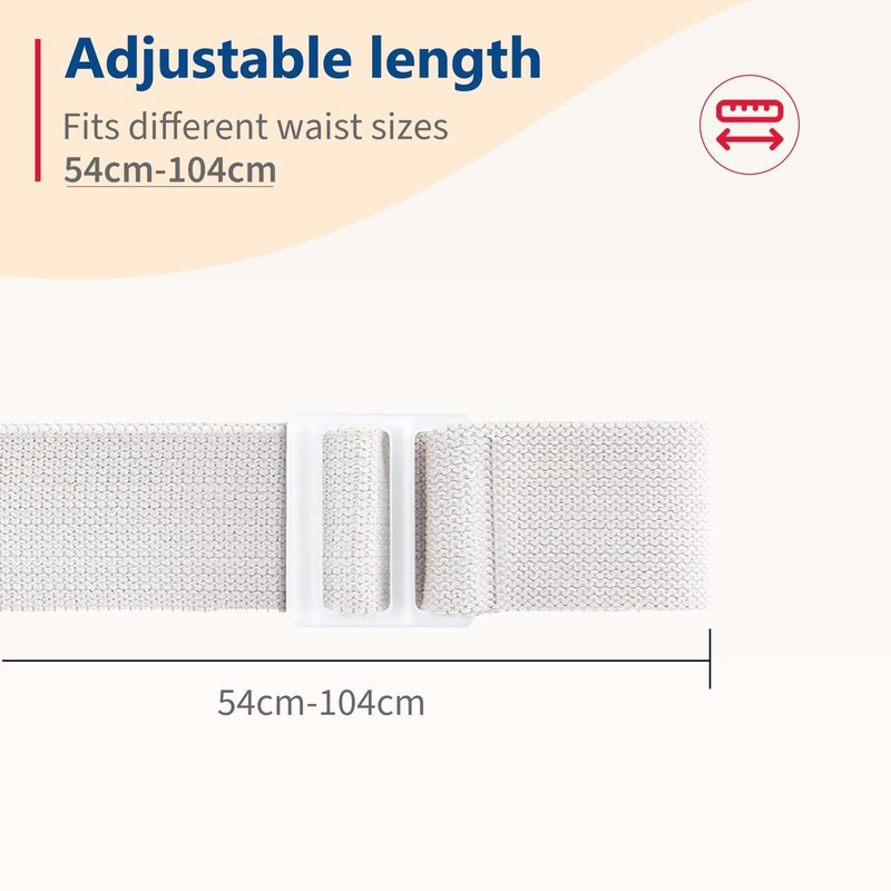 DERAYMI Ostomy Belt, Securely Holds Ostomy Pouch in Place, Washable
