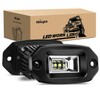 Nilight 2PCS 20W Flush Mount LED Pods Flood Beam LED