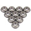 10PCS Miniature Flanged Ball Bearings,Double Shielded Bearing,8MM ID,16MM OD,5MM Thickness,18MM