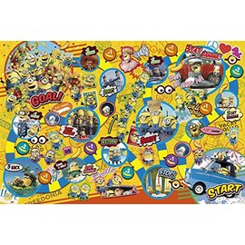 1000 Piece Jigsaw Puzzle Minions Banana Journey (50x75cm)