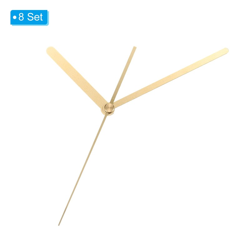 PATIKIL Replacement Clockwork Kit 8pcs Replacement Clockwork Aluminum Clock Movement