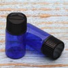 50Pcs 3ml Blue Essential Oil Bottle, Mini Glass Sample Bottles