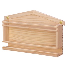 Como Life Bill Holder Made by Sacred Treasure Artisans Wide Type Bill Bank Wooden Bill Goshuin Book Damashuin Arrows Shin Arrows Shinto Arrows Shinto Arrows Natural Pine Used Place Type Hanging Type