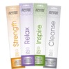 Gonesh Aromatherapy 4 Pack - Relax, Strength, Inspire, Cleanse