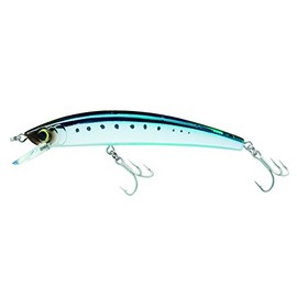 Yo-Zuri Crystal Minnow Yozuri Crystal Minnow Sinking Lure, Blue Back Sardine, 2-3/4"