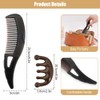 LOPHE Dandruff Comb, Pack of 2 Scalp Comb, Birth Comb