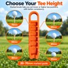 Adjustable Golf Tee Height Setter for Consistent Tee Placement –