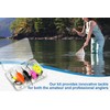 10pcs Spinner Lures Baits with Tackle Box for Freshwater Bass