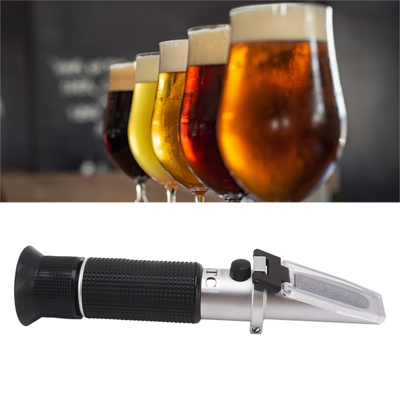 Brix Meter Refractometer Light Weight Handheld Refractometer Durable Alcohol Volume