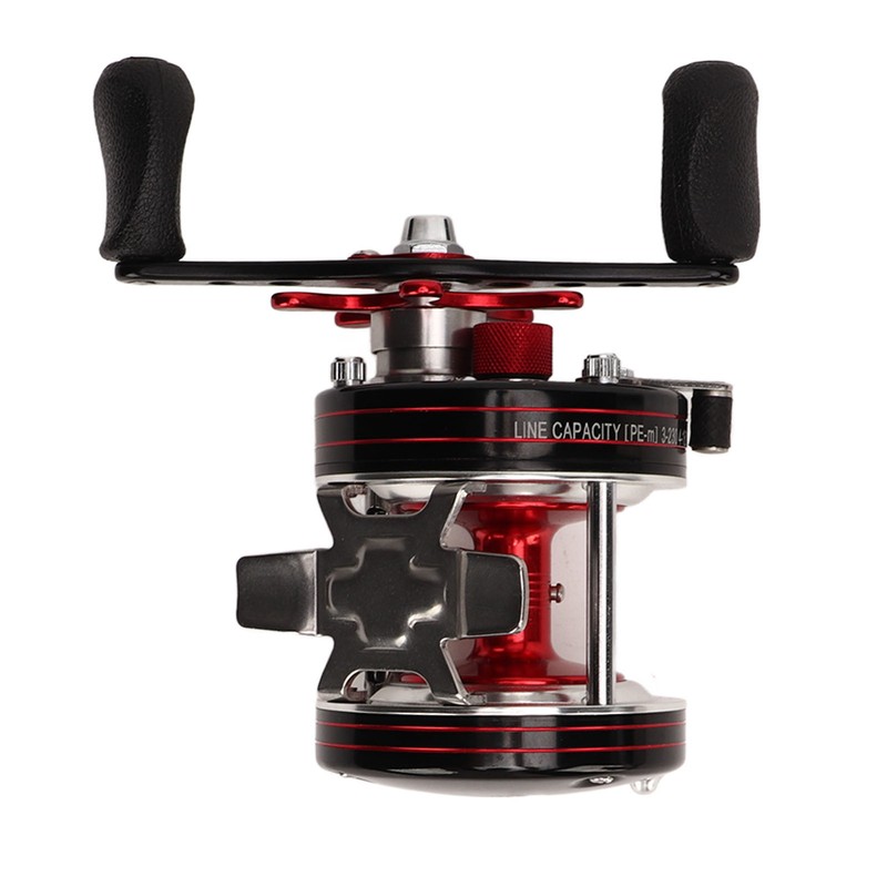 Baitcasting Fishing Reel Metal Baitcasting Reel All Metal Drum Transverse