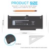 MXV9V 7.6V 60Wh Laptop Battery for Dell Latitude 7400 7300