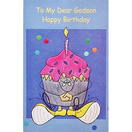 To My Dear Godson - Happy Birthday Greeting Card - "Enjoy Every Moment"