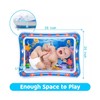 BABY TUMMY TIME WATER MAT SENSORY TOY PLAY ACTION INFANT