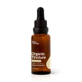 Plant Therapy Organic Ashwagandha Root Herbal Supplement Tincture 30 mL (1 oz) Supports Relaxation, Rejuvenating & Immune Supporting, Vegan, Non GMO, Gluten Free, Liquid, 1 Bottle