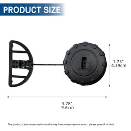 shiosheng 1130 350 0500 Fuel tank Gas Oil Filler Cap Chainsaw for Stihl MS170 MS180 017 018 Chain saw Parts 11303500500