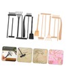 Abaodam 3sets Garden Kit Zen Garden Accessories Mini Rakes for