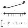 Mkono Hat Rack for Wall Baseball Cap Organizer Hanger with
