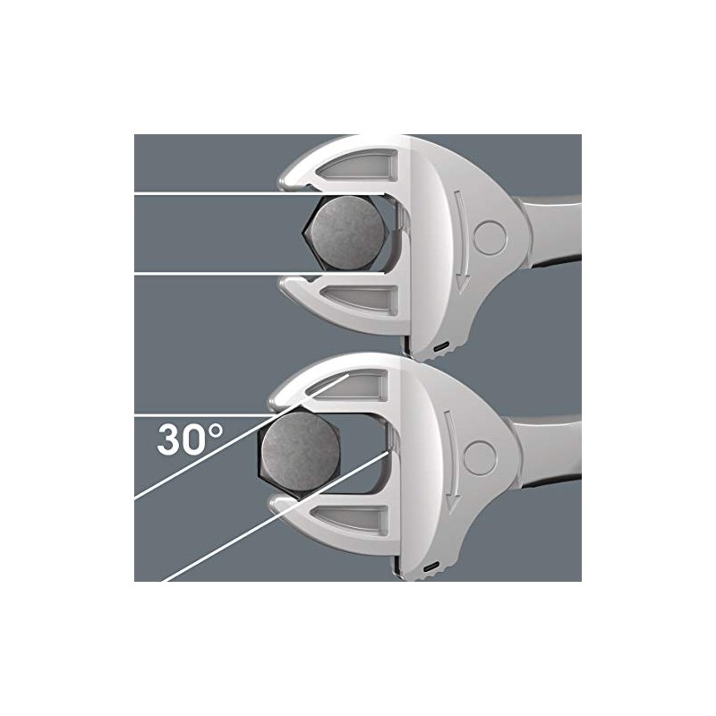 Wera 6004 Joker 4 Set 1 Self-setting spanner set