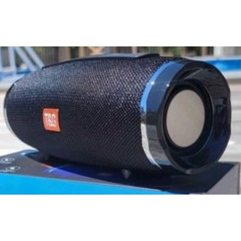 T&G Bluetooth Speaker Water Resistant Portable 360 Stereo Loud FM AUX TF USB- Blue