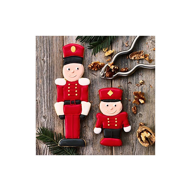 Birkmann, Plätzchen-Ausstechform XXL Nussknacker, 18,5 cm, Edelstahl, hochwertige Qualität, 198517