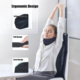 Wonder Care Neck Support for Sleeping: Cervical Spine Relieves Neck Pain and Neck Support, Soft Foam Wraps Keep Vertebrae Stable to Relieve Cervical Pressure