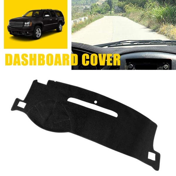 Unbranded Dashboard Pad Dash Mat Cover Anti-skid For 2007-2013 Chevy