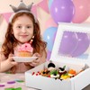 Sivaopa 6 Set Cupcake Boxes Hold 12 Standard Cupcakes, Food