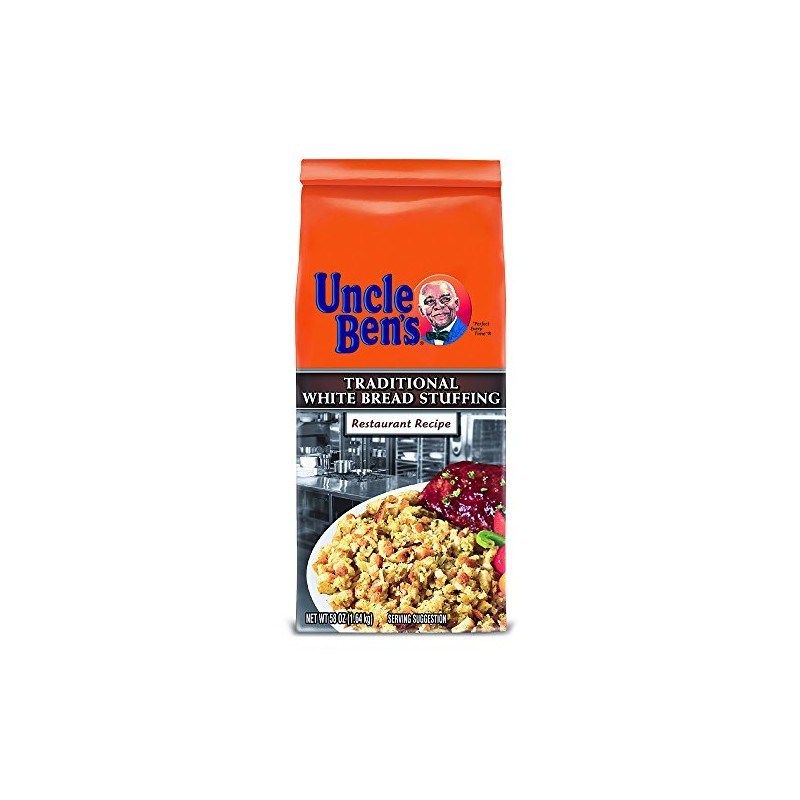 UNCLE BEN'S Traditional White Bread Stuffing Mix, 58 Ounce