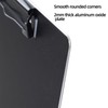 Aluminum Clipboard A4 Size (9.5" x 12.7") Two Clip Clipboards