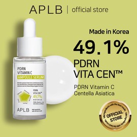 APLB PDRN Vitamin C Ampoule Serum | PDRN VITA CEN™ 49.1% 1.35 FL.OZ/Korean Skincare, Wrinkle Care, Elasticity care, Moisturize, Revitalize for gentle and improve skin texture