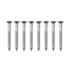 Musiclily 5x45mm Neck Plate Screw Screws, Chrome(Pack of 8)